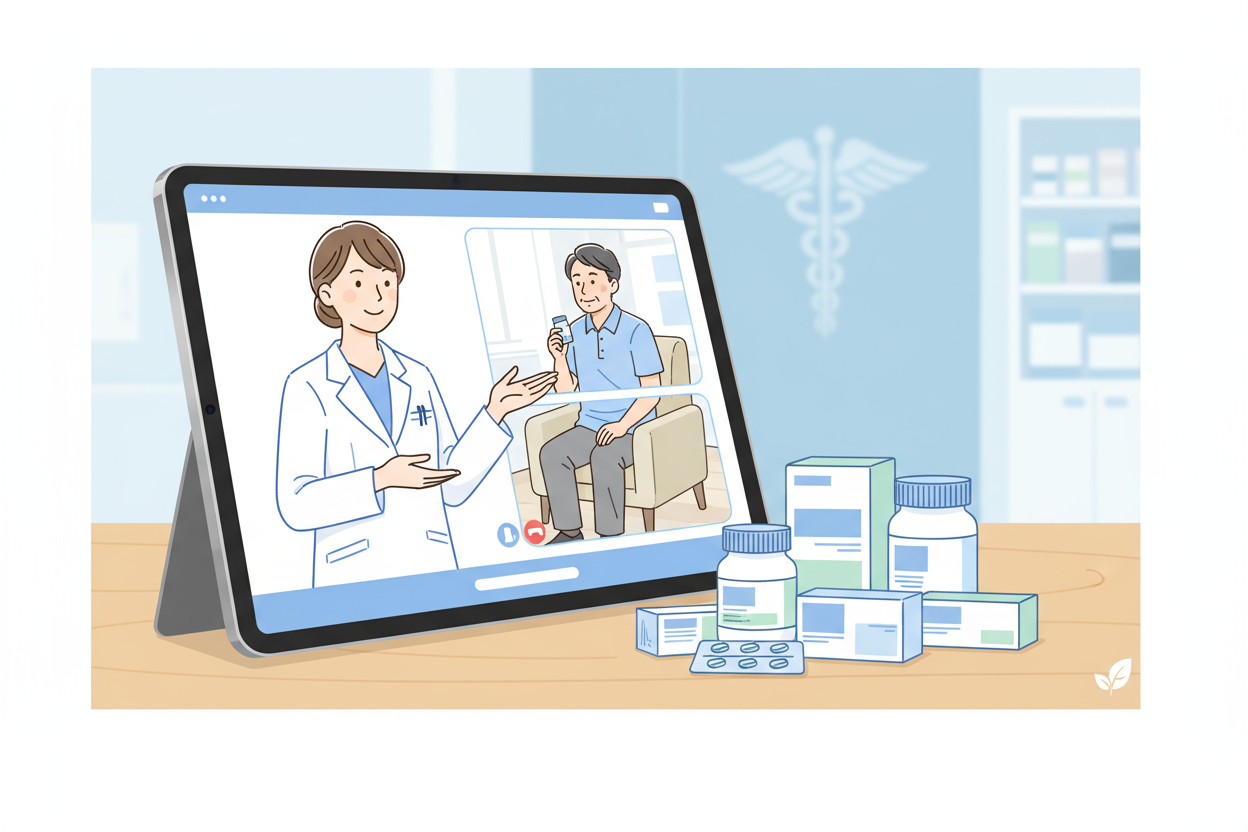 オンライン薬局＋個人在宅専門薬局